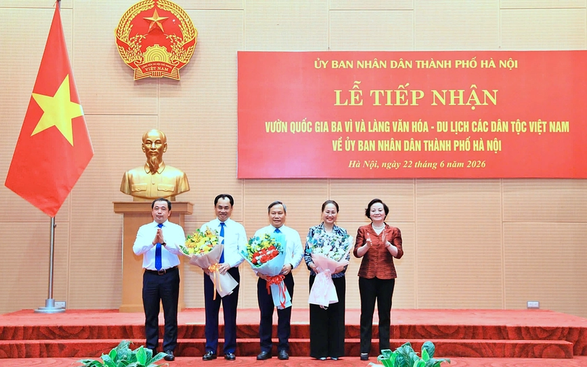 L&agrave;ng Văn h&oacute;a - Du lịch c&aacute;c d&acirc;n tộc Việt Nam, Vườn Quốc gia Ba V&igrave; được chuyển quản l&yacute; cho thủ đ&ocirc; H&agrave; Nội - Ảnh 1.