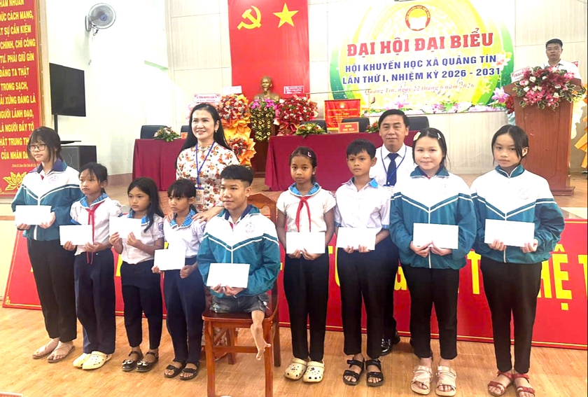 Hội Khuyến học x&atilde; Quảng T&iacute;n (L&acirc;m Đồng) đổi mới, s&aacute;ng tạo, đẩy mạnh x&acirc;y dựng x&atilde; hội học tập - Ảnh 3.