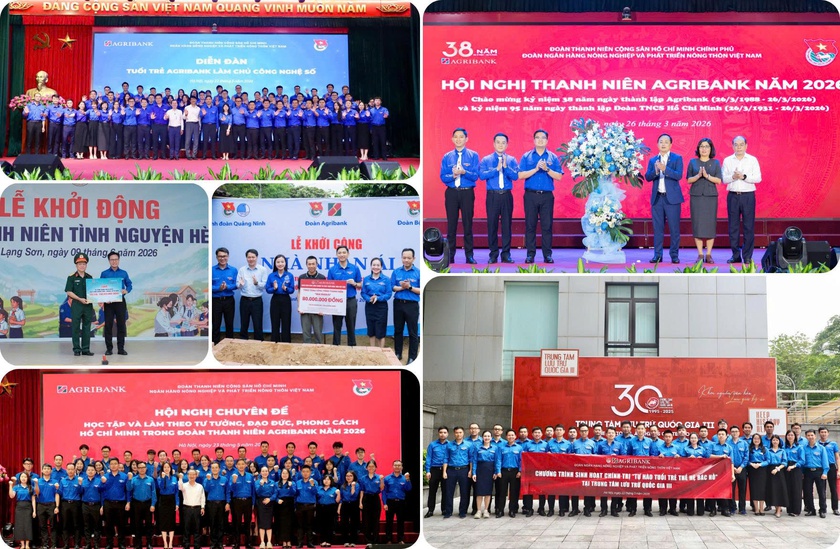 Agribank đồng h&agrave;nh c&ugrave;ng Đại hội đại biểu to&agrave;n quốc Đo&agrave;n Thanh ni&ecirc;n Cộng sản Hồ Ch&iacute; Minh lần thứ XIII, nhiệm kỳ 2026-2031- Ảnh 2.
