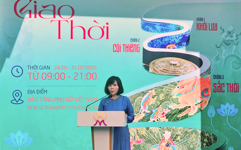Bảo t&agrave;ng Phụ nữ Việt Nam triển l&atilde;m đa gi&aacute;c quan &ldquo;Giao thời&rdquo; - Ảnh 2.