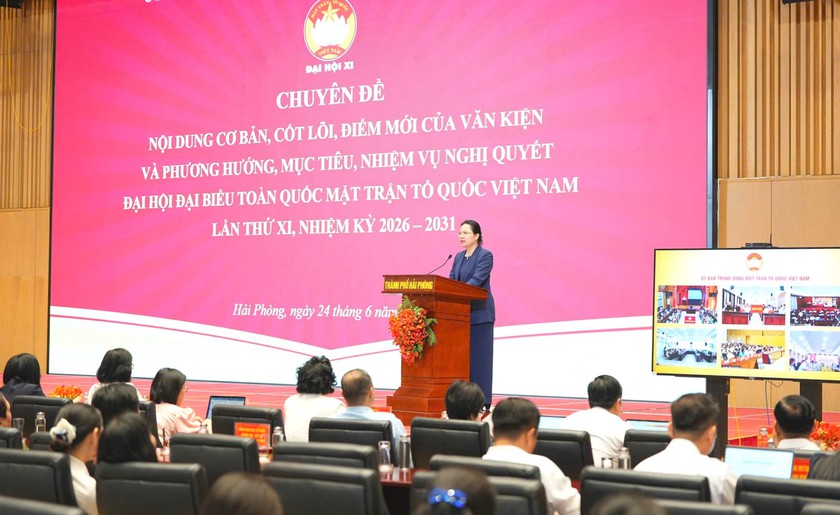 Qu&aacute;n triệt Nghị quyết Đại hội MTTQ Việt Nam lần thứ XI cho Cụm thi đua c&aacute;c th&agrave;nh phố trực thuộc Trung ương - Ảnh 3.