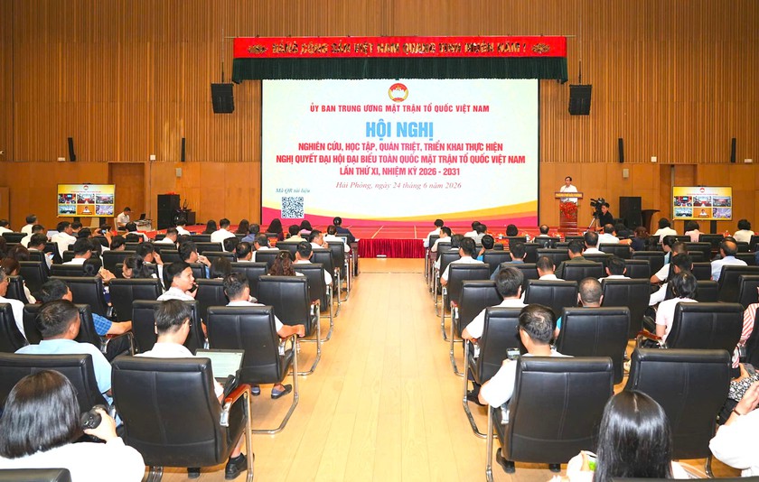 Qu&aacute;n triệt Nghị quyết Đại hội MTTQ Việt Nam lần thứ XI cho Cụm thi đua c&aacute;c th&agrave;nh phố trực thuộc Trung ương - Ảnh 2.