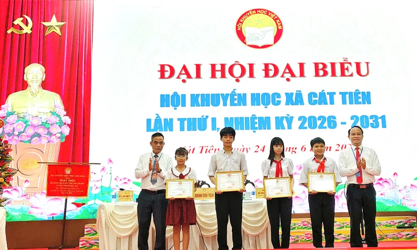 Hội Khuyến học x&atilde; C&aacute;t Ti&ecirc;n (L&acirc;m Đồng) đổi mới phương thức hoạt động, x&acirc;y dựng x&atilde; hội học tập  - Ảnh 3.