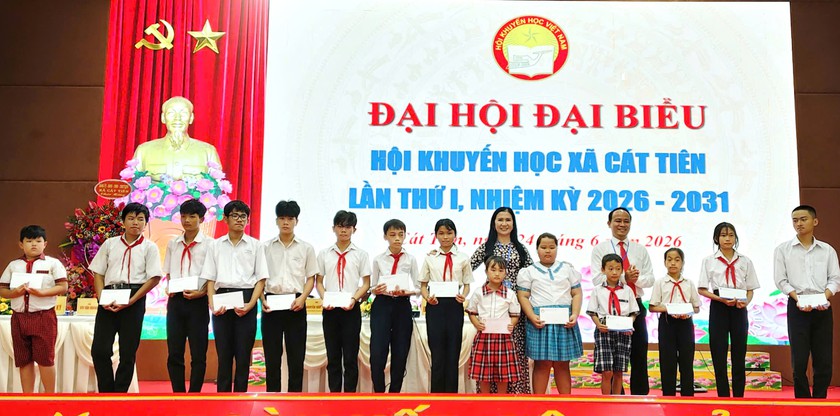 Hội Khuyến học x&atilde; C&aacute;t Ti&ecirc;n (L&acirc;m Đồng) đổi mới phương thức hoạt động, x&acirc;y dựng x&atilde; hội học tập  - Ảnh 1.
