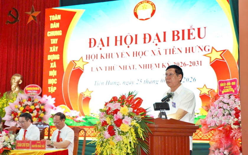 Hội Khuyến học x&atilde; Ti&ecirc;n Hưng (Hưng Y&ecirc;n) khơi dậy truyền thống hiếu học, kiến tạo x&atilde; hội học tập trong giai đoạn mới - Ảnh 1.