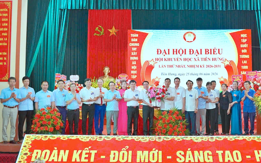 Hội Khuyến học x&atilde; Ti&ecirc;n Hưng (Hưng Y&ecirc;n) khơi dậy truyền thống hiếu học, kiến tạo x&atilde; hội học tập trong giai đoạn mới - Ảnh 4.