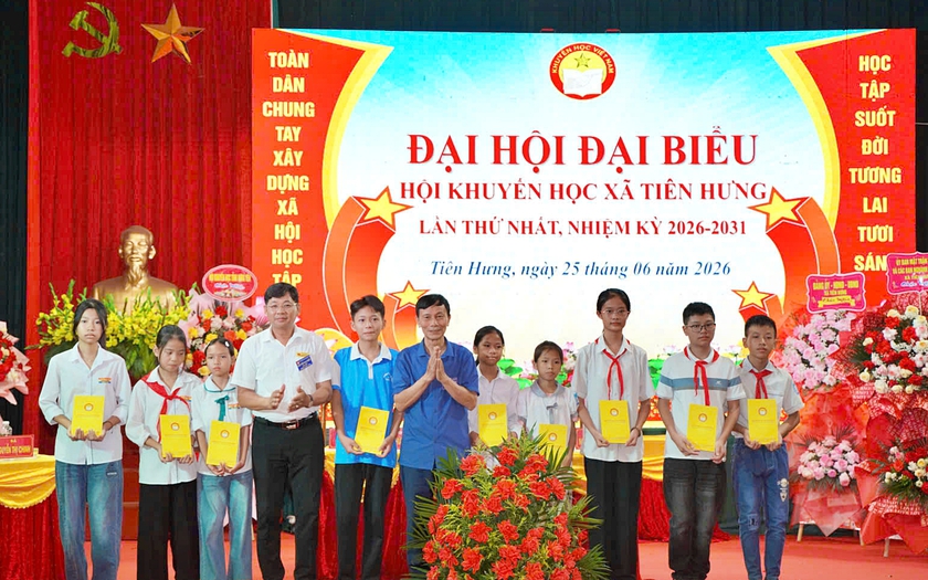 Hội Khuyến học x&atilde; Ti&ecirc;n Hưng (Hưng Y&ecirc;n) khơi dậy truyền thống hiếu học, kiến tạo x&atilde; hội học tập trong giai đoạn mới - Ảnh 2.