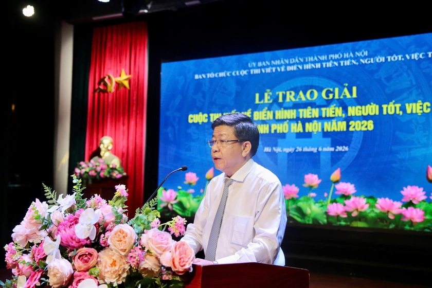 Tạp ch&iacute; C&ocirc;ng d&acirc;n v&agrave; Khuyến học đạt giải Ba thi viết điển h&igrave;nh ti&ecirc;n tiến, người tốt, việc tốt Th&agrave;nh phố H&agrave; Nội 2026 - Ảnh 2.