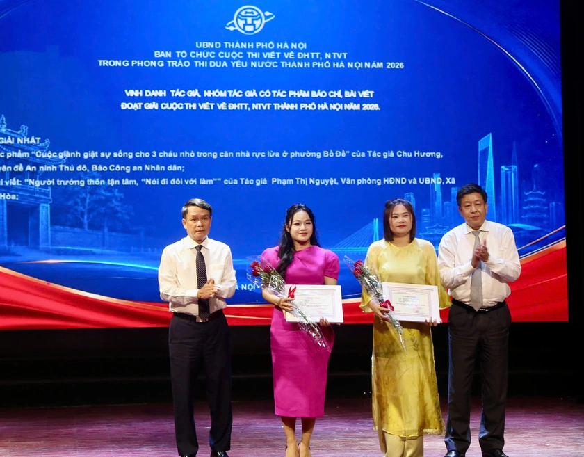 Tạp ch&iacute; C&ocirc;ng d&acirc;n v&agrave; Khuyến học đạt giải Ba thi viết điển h&igrave;nh ti&ecirc;n tiến, người tốt, việc tốt Th&agrave;nh phố H&agrave; Nội 2026 - Ảnh 5.