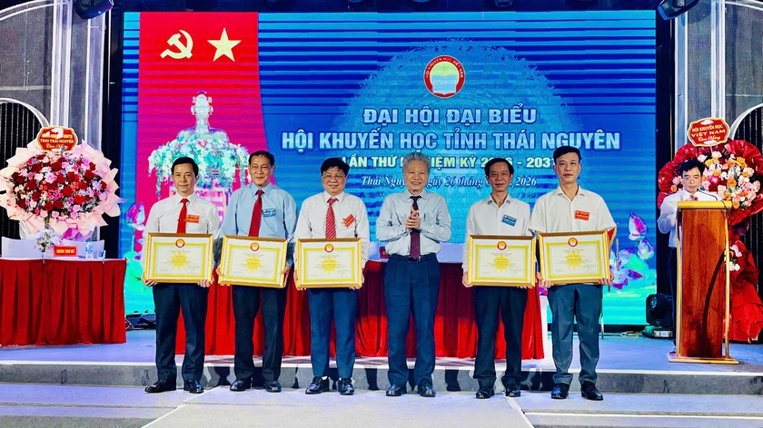 Đại hội Hội Khuyến học tỉnh Th&aacute;i Nguy&ecirc;n lần thứ I: Đổi mới hoạt động khuyến học trong kỷ nguy&ecirc;n số - Ảnh 7.