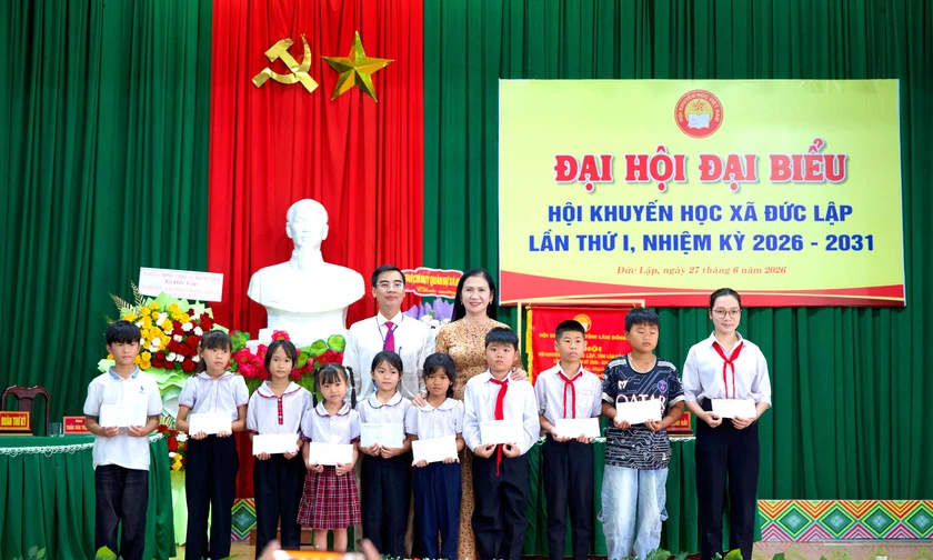 Đại hội Hội Khuyến học x&atilde; Đức Lập nhiệm kỳ 2026-2031 đo&agrave;n kết, đổi mới, n&acirc;ng cao chất lượng x&atilde; hội học tập - Ảnh 2.