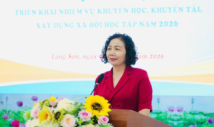 Hội Khuyến học tỉnh Lạng Sơn kiện to&agrave;n bộ m&aacute;y, hướng tới Đại hội nhiệm kỳ 2026-2031 - Ảnh 1.