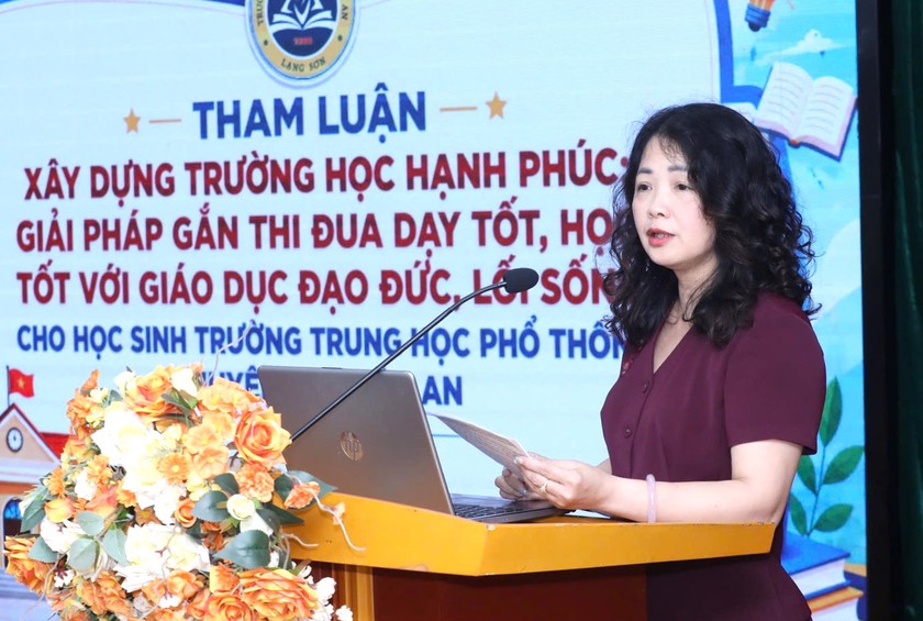 Hội Khuyến học tỉnh Lạng Sơn lồng gh&eacute;p ti&ecirc;u ch&iacute; hạnh ph&uacute;c v&agrave; sinh kế v&agrave;o c&aacute;c m&ocirc; h&igrave;nh học tập - Ảnh 6.