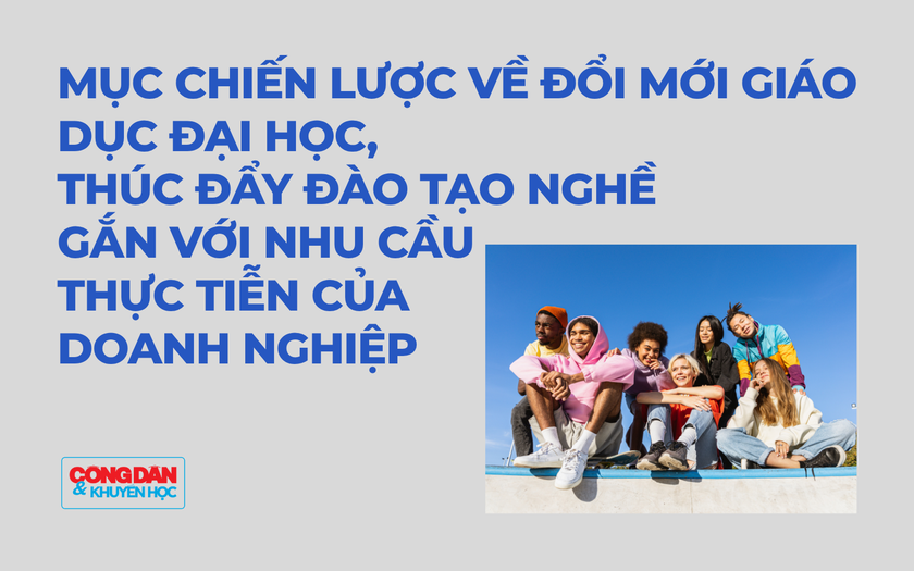 Chiến lược về đổi mới gi&aacute;o dục đại học, th&uacute;c đẩy đ&agrave;o tạo nghề gắn với nhu cầu thực tiễn của doanh nghiệp - Ảnh 2.