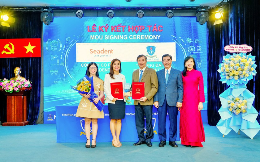 Trường Đại học Nguyễn Tất Th&agrave;nh hợp t&aacute;c với c&aacute;c doanh nghiệp ng&agrave;nh Răng H&agrave;m Mặt - Ảnh 4.