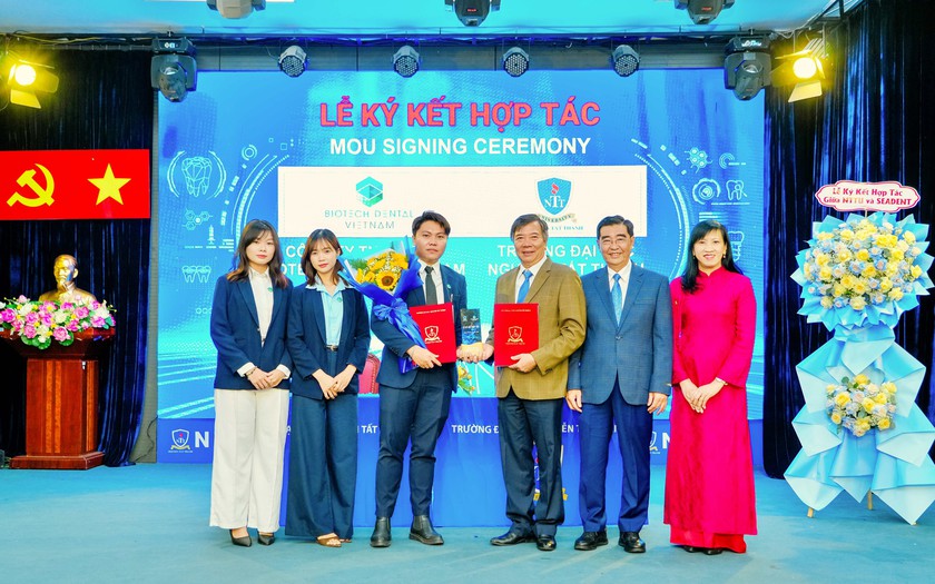 Trường Đại học Nguyễn Tất Th&agrave;nh hợp t&aacute;c với c&aacute;c doanh nghiệp ng&agrave;nh Răng H&agrave;m Mặt - Ảnh 1.