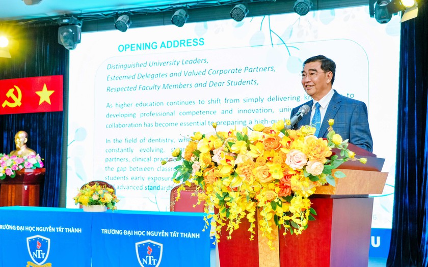 Trường Đại học Nguyễn Tất Th&agrave;nh hợp t&aacute;c với c&aacute;c doanh nghiệp ng&agrave;nh Răng H&agrave;m Mặt - Ảnh 2.