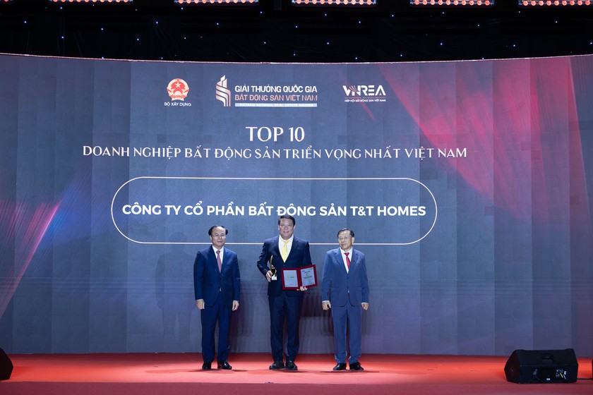 T&T Homes lập &ldquo;c&uacute; đ&uacute;p&rdquo; tại Giải thưởng Quốc gia Bất động sản Việt Nam lần thứ II- Ảnh 1.