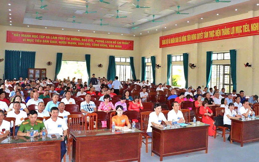 Đại hội Đại biểu Hội Khuyến học x&atilde; Đ&ocirc;ng Ti&ecirc;n Hưng thống nhất nhiệm vụ khơi dậy truyền thống hiếu học - Ảnh 1.