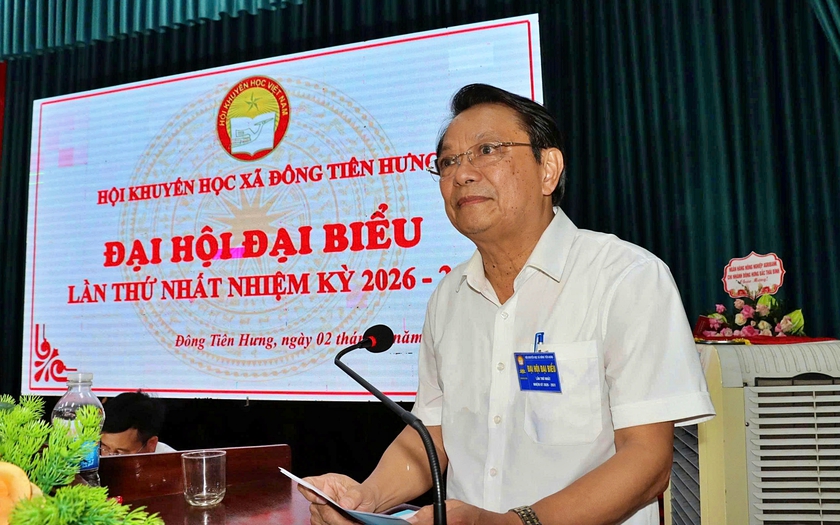 Đại hội Đại biểu Hội Khuyến học x&atilde; Đ&ocirc;ng Ti&ecirc;n Hưng thống nhất nhiệm vụ khơi dậy truyền thống hiếu học - Ảnh 3.