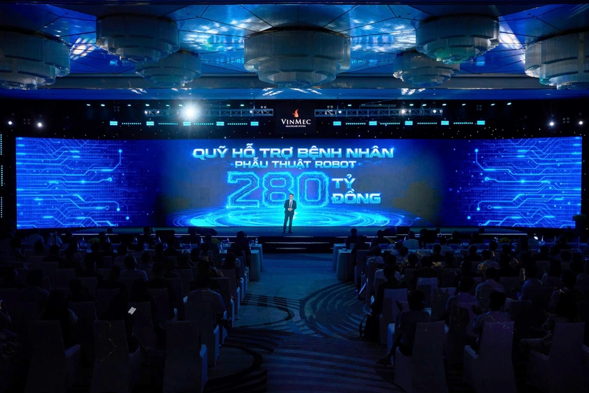 Vingroup c&ocirc;ng bố Quỹ Hỗ trợ 280 tỷ đồng, mở rộng cơ hội tiếp cận phẫu thuật robot cho người Việt - Ảnh 1.