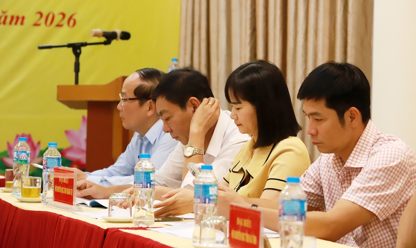 Giao ban c&ocirc;ng t&aacute;c khuyến học, khuyến t&agrave;i 5 tỉnh Bắc miền Trung - Ảnh 5.