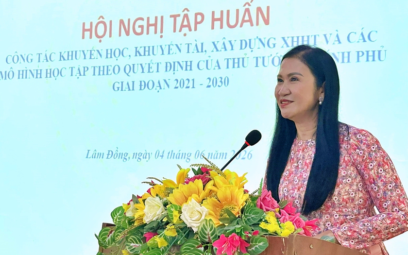 L&acirc;m Đồng khai mạc lớp tập huấn n&acirc;ng cao năng lực c&ocirc;ng t&aacute;c khuyến học năm 2026 tại khu vực Đắk N&ocirc;ng - Ảnh 1.