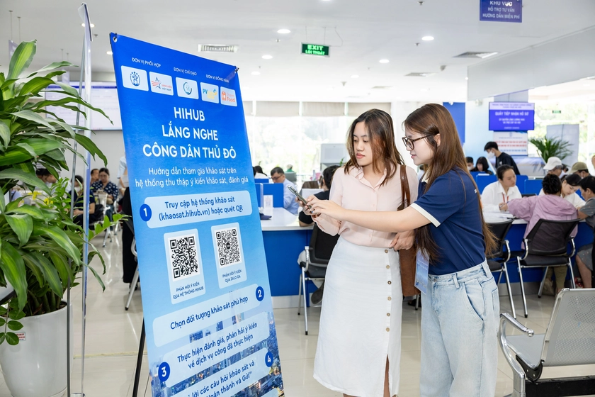 Ra mắt Cổng khảo s&aacute;t độc lập HIHUB - Lấy &yacute; kiến của người d&acirc;n về dịch vụ c&ocirc;ng tr&ecirc;n địa b&agrave;n thủ đ&ocirc; - Ảnh 3.