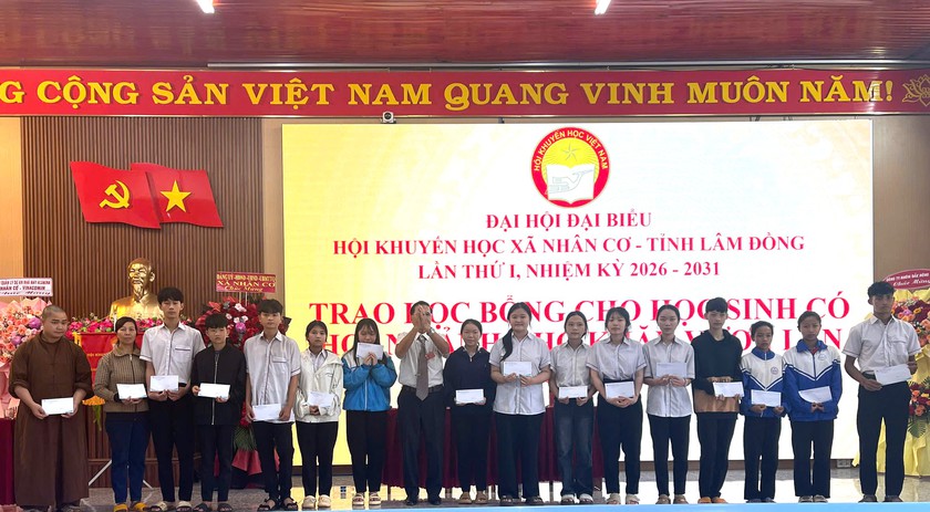 Hội Khuyến học x&atilde; Nh&acirc;n Cơ (L&acirc;m Đồng) đẩy mạnh khuyến học, khuyến t&agrave;i, x&acirc;y dựng x&atilde; hội học tập - Ảnh 5.