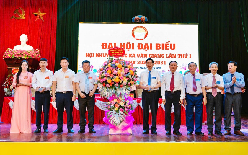 X&atilde; Văn Giang (Hưng Y&ecirc;n) tổ chức Đại hội đại biểu Hội Khuyến học lần thứ I, nhiệm kỳ 2026-2031 - Ảnh 1.