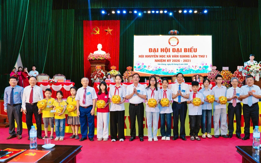 X&atilde; Văn Giang (Hưng Y&ecirc;n) tổ chức Đại hội đại biểu Hội Khuyến học lần thứ I, nhiệm kỳ 2026-2031 - Ảnh 4.