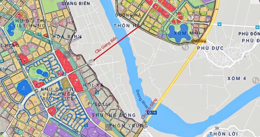 Đề xuất x&acirc;y dựng cầu vượt s&ocirc;ng Đuống - Ảnh 1.