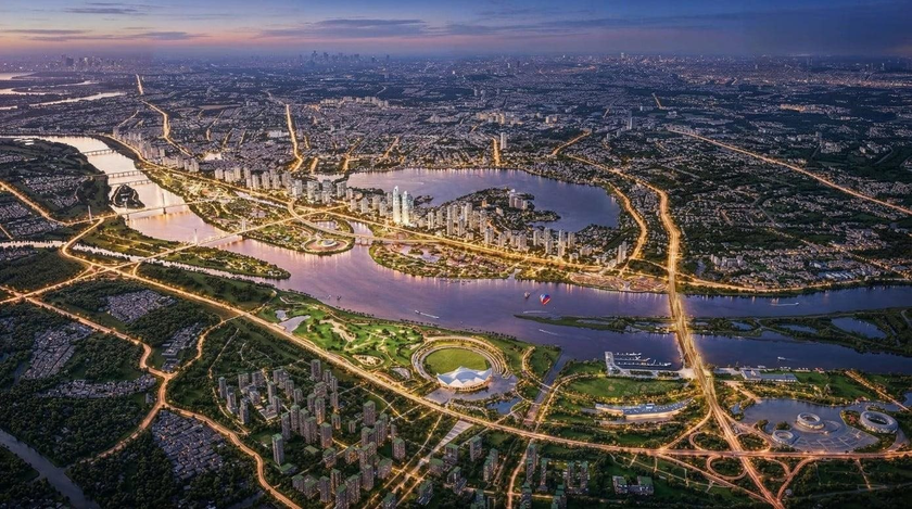 H&agrave; Nội đẩy nhanh tiến độ thi c&ocirc;ng 7 cầu vượt s&ocirc;ng Hồng- Ảnh 1.