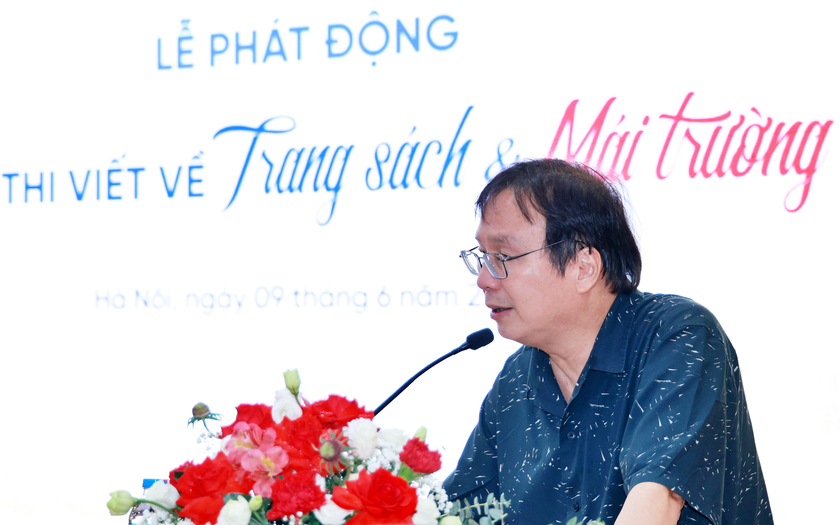 Nh&agrave; xuất bản Gi&aacute;o dục Việt Nam ph&aacute;t động cuộc thi viết về Trang s&aacute;ch v&agrave; M&aacute;i trường - Ảnh 2.