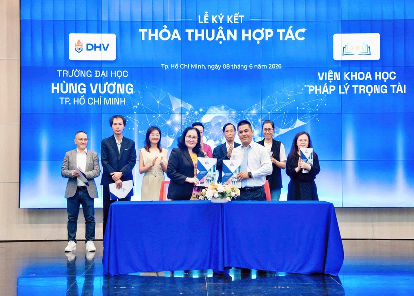 Trường Đại học H&ugrave;ng Vương Th&agrave;nh phố Hồ Ch&iacute; Minh ra mắt Hệ sinh th&aacute;i C&ocirc;ng nghệ v&agrave; Học thuật - Ảnh 2.
