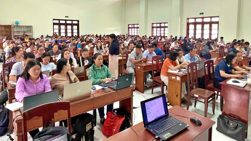 Hội Khuyến học L&acirc;m Đồng tập huấn n&acirc;ng cao năng lực c&ocirc;ng t&aacute;c khuyến học - Ảnh 2.