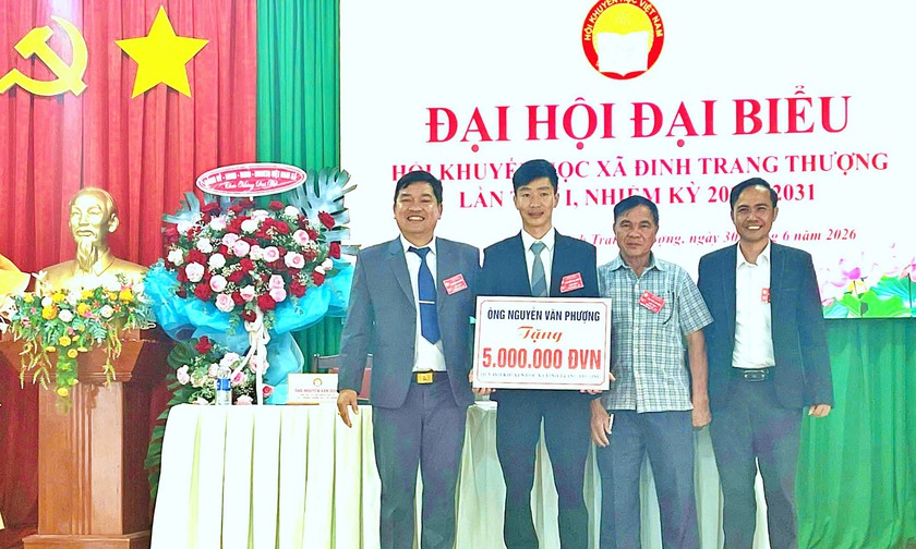 Đại hội đại biểu Hội Khuyến học x&atilde; Đinh Trang Thượng (L&acirc;m Đồng) lần thứ I, nhiệm kỳ 2026-2031 - Ảnh 3.
