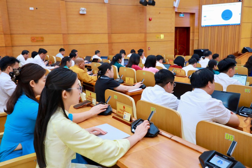 24 nghị quyết quan trọng được th&ocirc;ng qua tại Kỳ họp thứ 6, HĐND tỉnh Quảng Ninh kh&oacute;a XV - Ảnh 1.