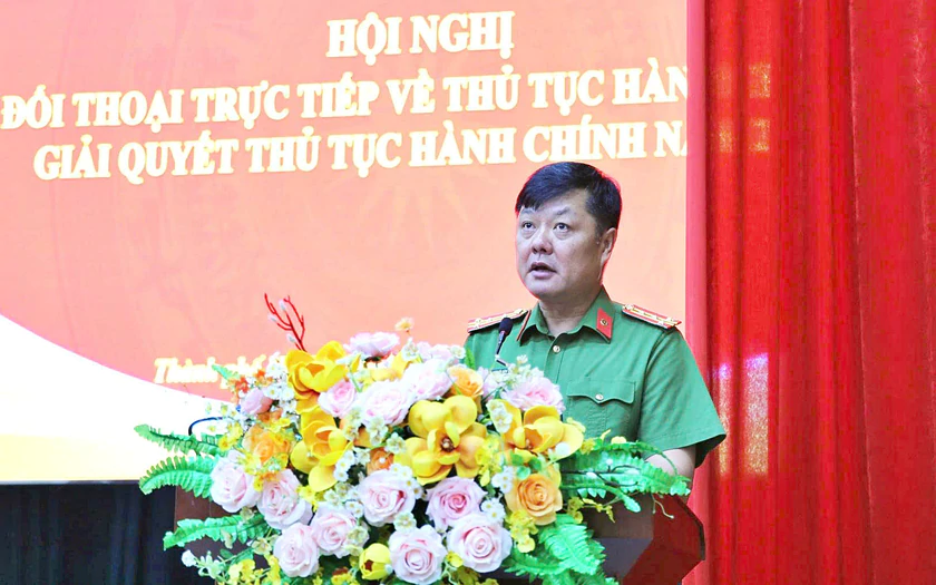 C&ocirc;ng an Th&agrave;nh phố Hồ Ch&iacute; Minh giải quyết hồ sơ h&agrave;nh ch&iacute;nh đạt tr&ecirc;n 98% - Ảnh 2.