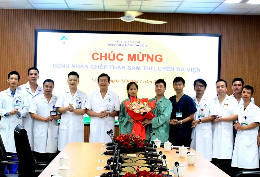 Ca ghép thận thứ tư từ người hiến sống xuất viện an toàn tại Bệnh viện đa khoa số 2 Lào Cai - Ảnh 8.