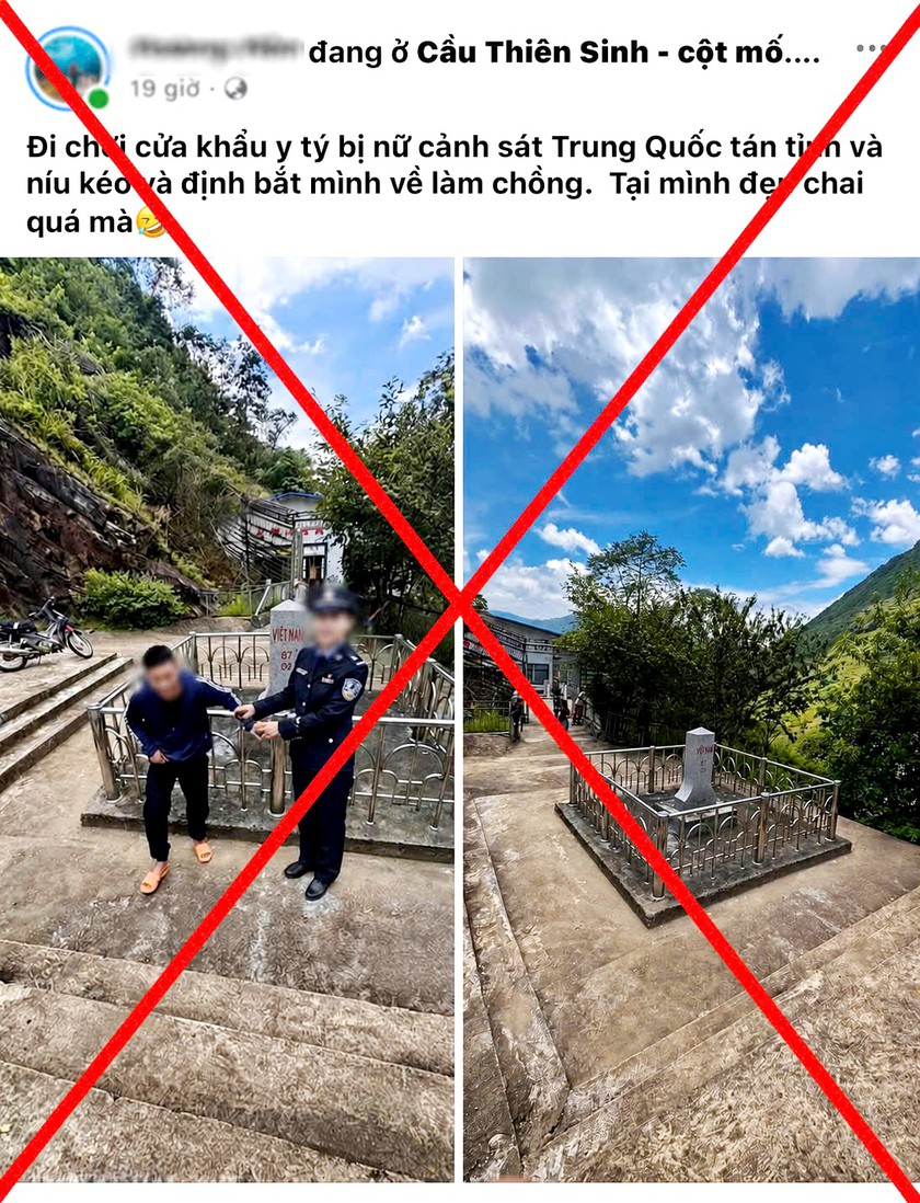 L&agrave;o Cai: Xử phạt 12,5 triệu đồng người đăng tải th&ocirc;ng tin sai lệch về lối mở bi&ecirc;n giới Y T&yacute;  - Ảnh 2.