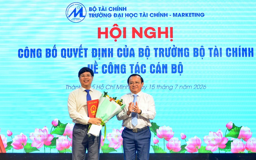 Trường Đại học Tài chính - Marketing kiện toàn Ban Giám hiệu, tạo nền tảng cho giai đoạn phát triển mới - Ảnh 2.