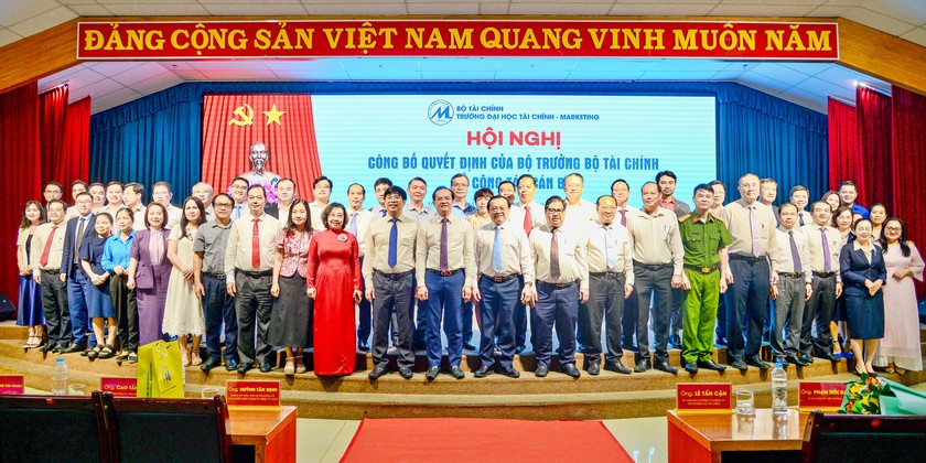 Trường Đại học Tài chính - Marketing kiện toàn Ban Giám hiệu, tạo nền tảng cho giai đoạn phát triển mới - Ảnh 5.