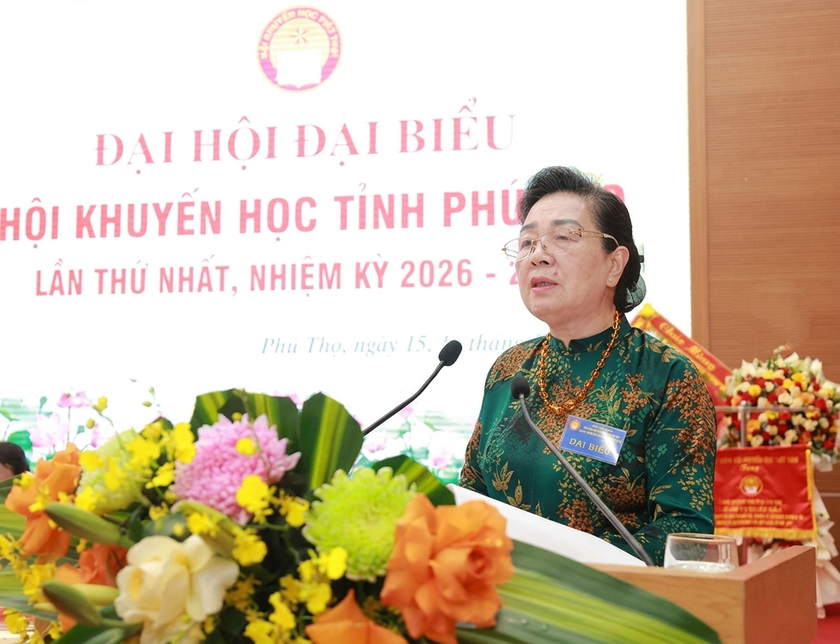 Đại hội Khuyến học Ph&uacute; Thọ lần thứ I: Đẩy mạnh khuyến học số, lan tỏa khuyến học xanh - Ảnh 2.