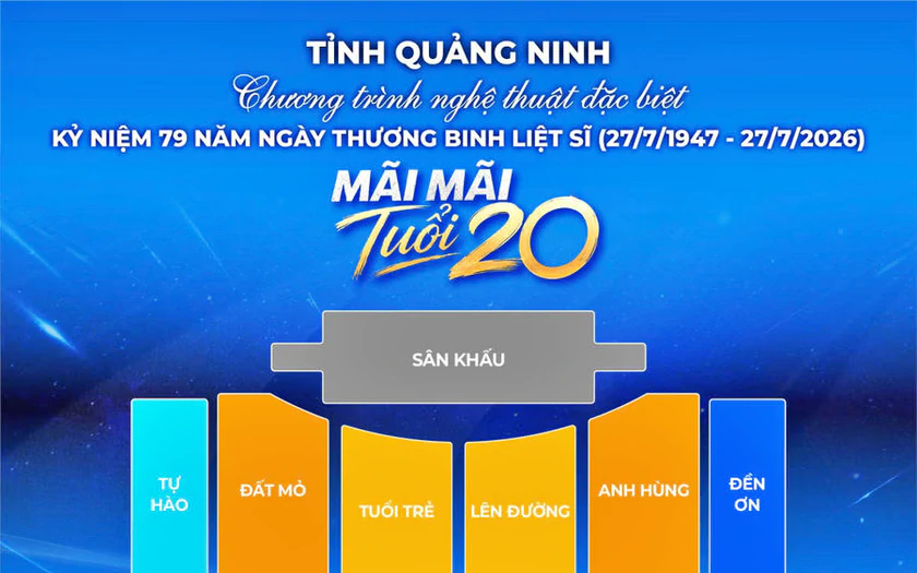 Khoảng 40.000 người tham dự Chương trình nghệ thuật "Mãi mãi tuổi 20" tại Quảng Ninh - Ảnh 2.