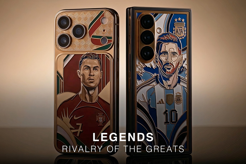 Galaxy Z Fold 8 Ultra bản Messi v&agrave; iPhone 17 Pro bản Ronaldo: Gi&aacute; ngang xe hơi, sản xuất chỉ 19 chiếc - Ảnh 1.