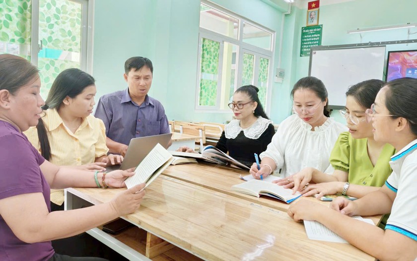 Trường học tại Thành phố Hồ Chí Minh mở cửa dạy học sinh miễn phí trong hè - Ảnh 6.
