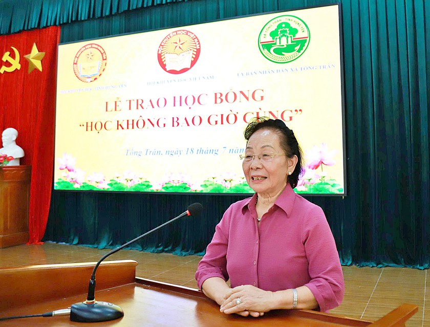 Lan toả tinh thần "Học không bao giờ cùng" tại xã Tống Trân (Hưng Yên) - Ảnh 3.