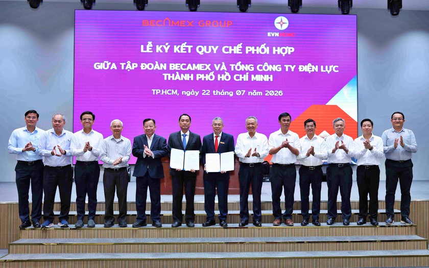 EVNHCMC và Becamex ký kết quy chế phối hợp trong công tác vận hành, đầu tư phát triển lưới điện - Ảnh 4.