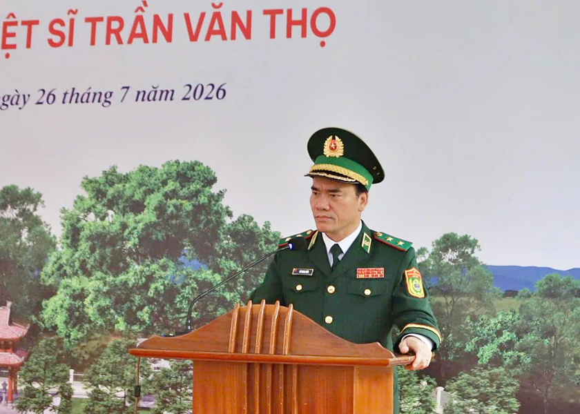 Kh&aacute;nh th&agrave;nh c&ocirc;ng tr&igrave;nh n&acirc;ng cấp Khu tưởng niệm Anh h&ugrave;ng liệt sĩ Trần Văn Thọ tại Điện Bi&ecirc;n - Ảnh 2.
